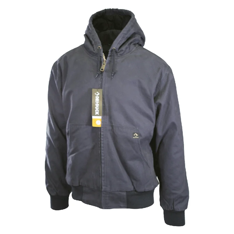 Dri Duck Men's Jacket Navy Cheyenne Canvas (S02)