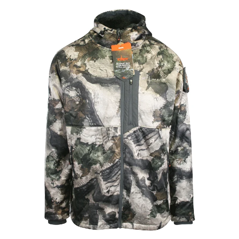 Habit Men's Jacket Mossy Oak Terra Gila Rain-Factor Sherpa Shell (S01)