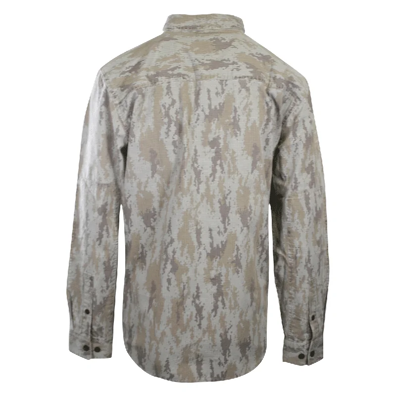 Branded Men's Shirt Camouflage Park Shirt L/S Woven (S57)