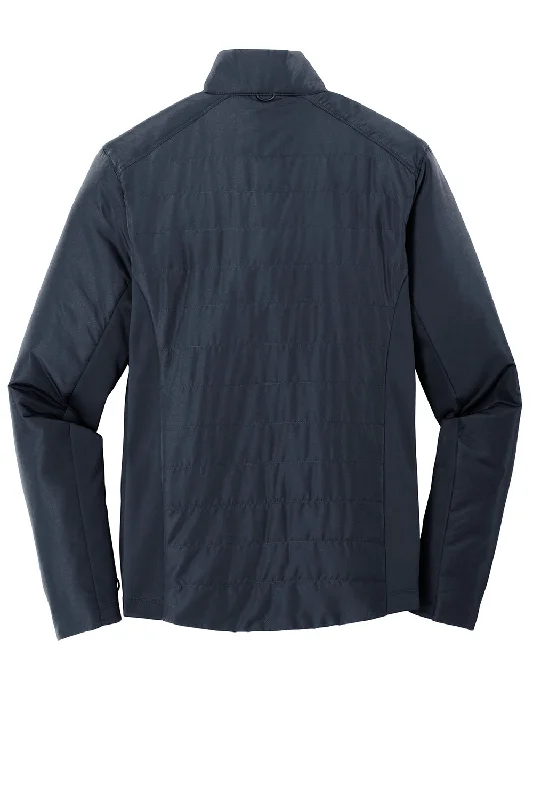 Port Authority Mens Collective Wind & Water Resistant Full Zip Jacket - River Navy Blue