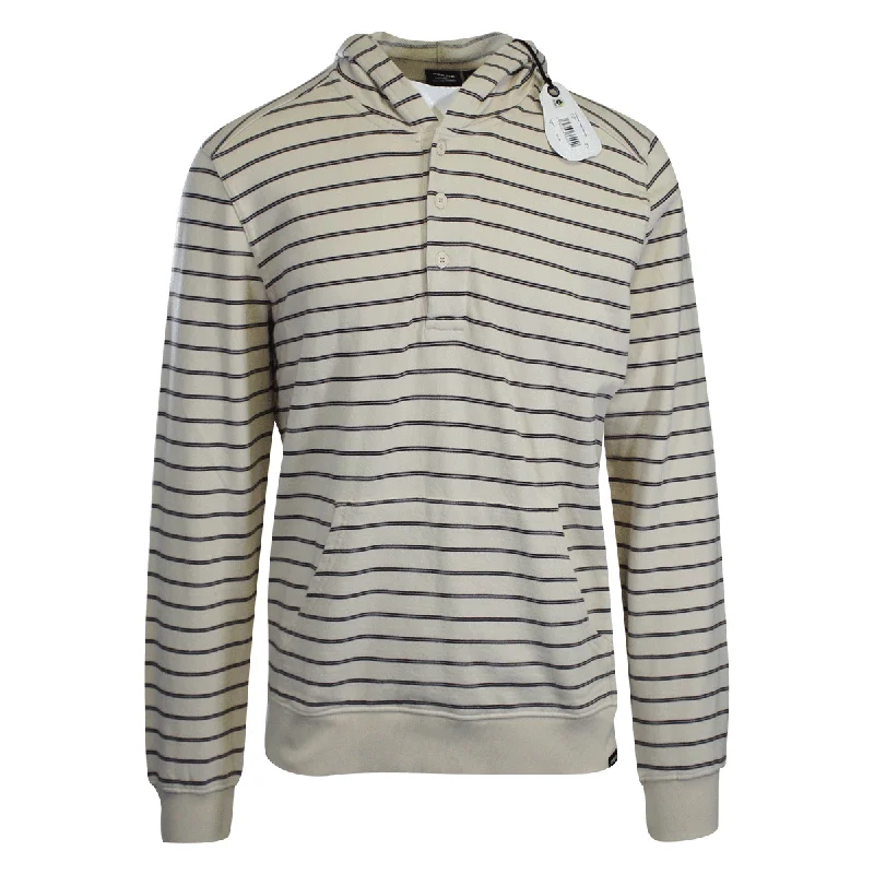 prAna Men's Chalk Hoodie Summer Swell Pullover (S02)