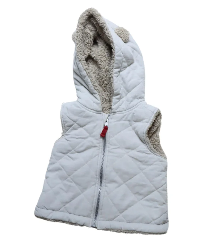 The Little White Company Outerwear Vest 6-12M