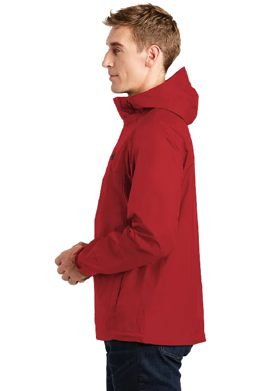 The North Face Mens DryVent Windproof & Waterproof Full Zip Hooded Jacket - Rage Red - Closeout