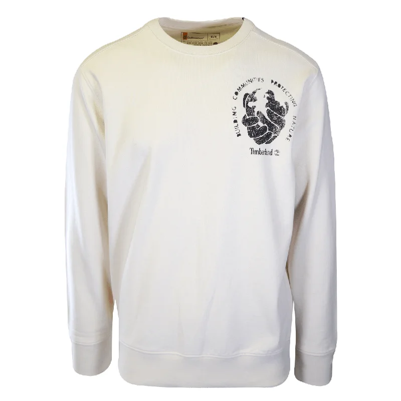 Timberland Men's Sweatshirt Undyed Building Communities Protecting Nature (S01)