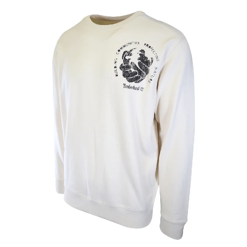 Timberland Men's Sweatshirt Undyed Building Communities Protecting Nature (S01)