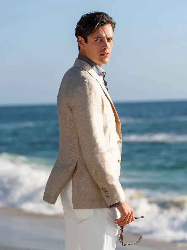 Woven Linen Jacket