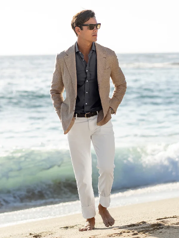 Woven Linen Jacket