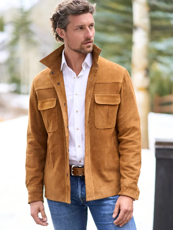 Wyatt Suede Field Jacket