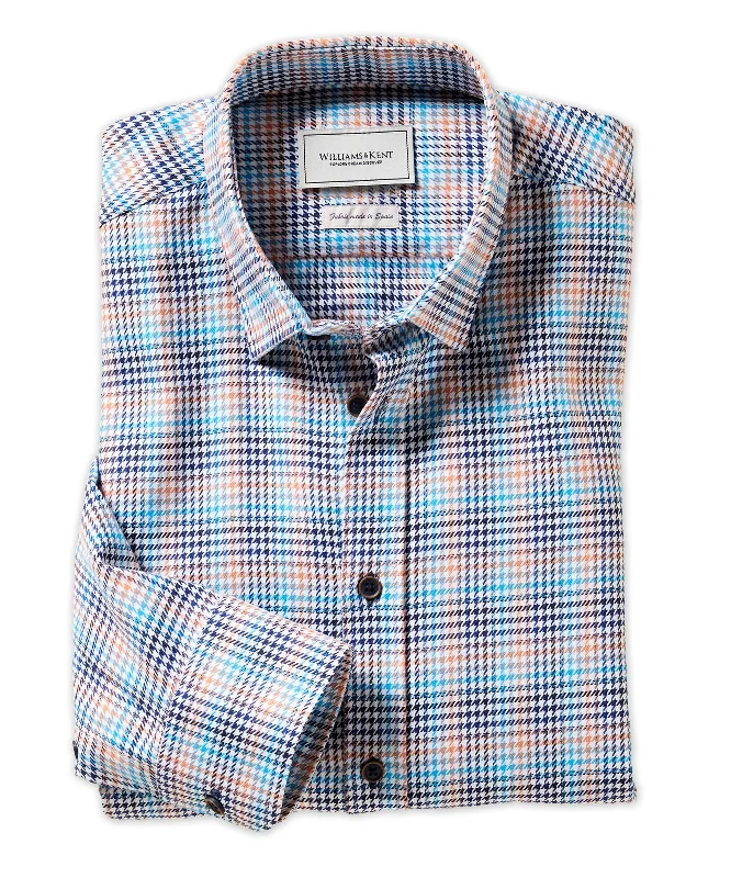 Houndstooth Check Sport Shirt