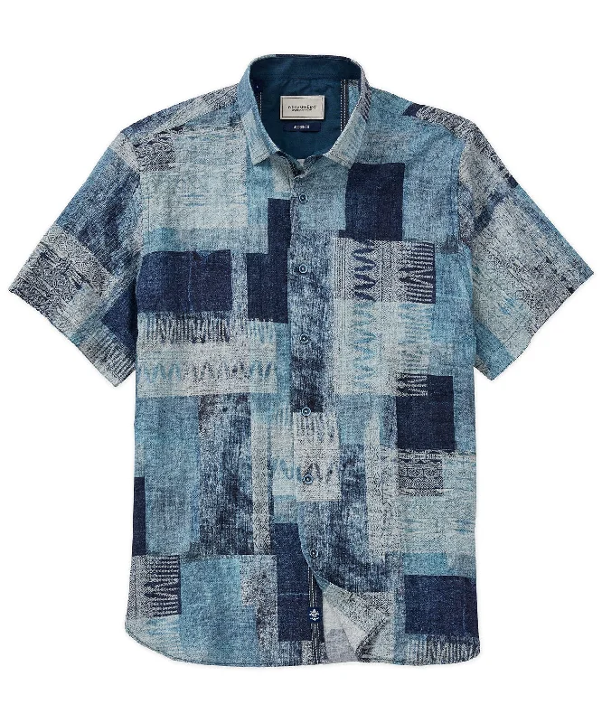 Balinese Print Sport Shirt