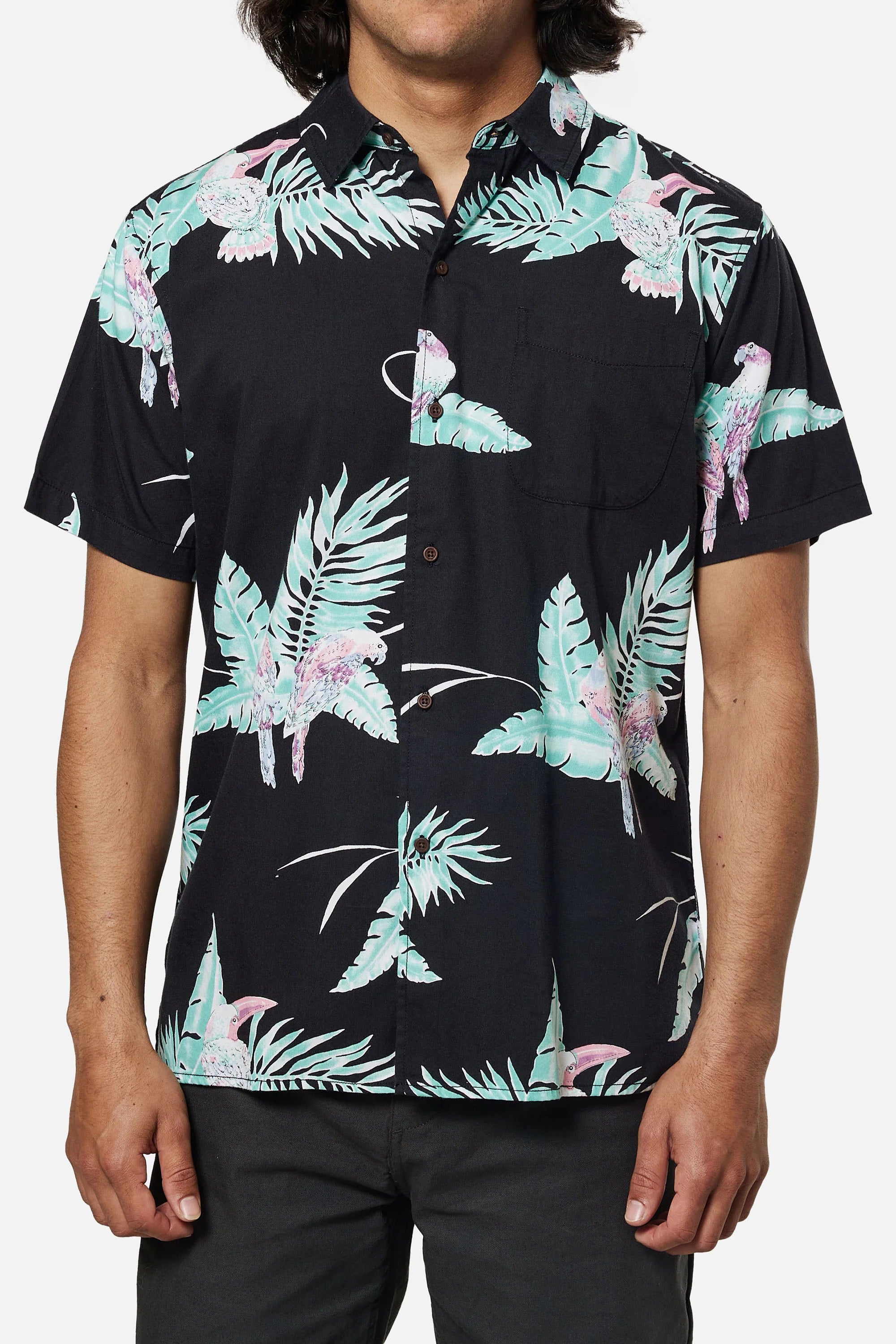 PARADISE SHIRT - Black Wash