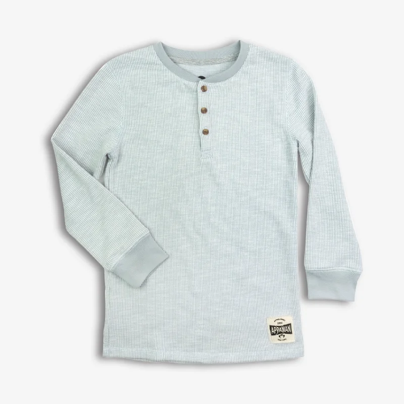 Thermal Henley | Cool Grey