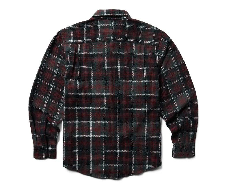 Wolverine Men's Glacier Heavyweight Long Sleeve Flannel Shirt