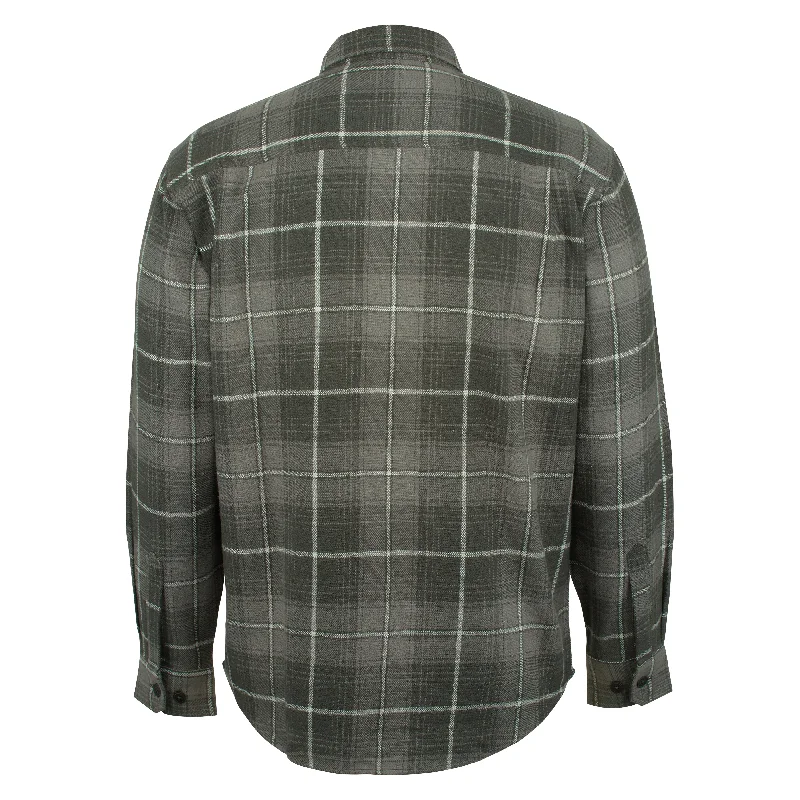 Wolverine Men's Glacier Heavyweight Long Sleeve Flannel Shirt