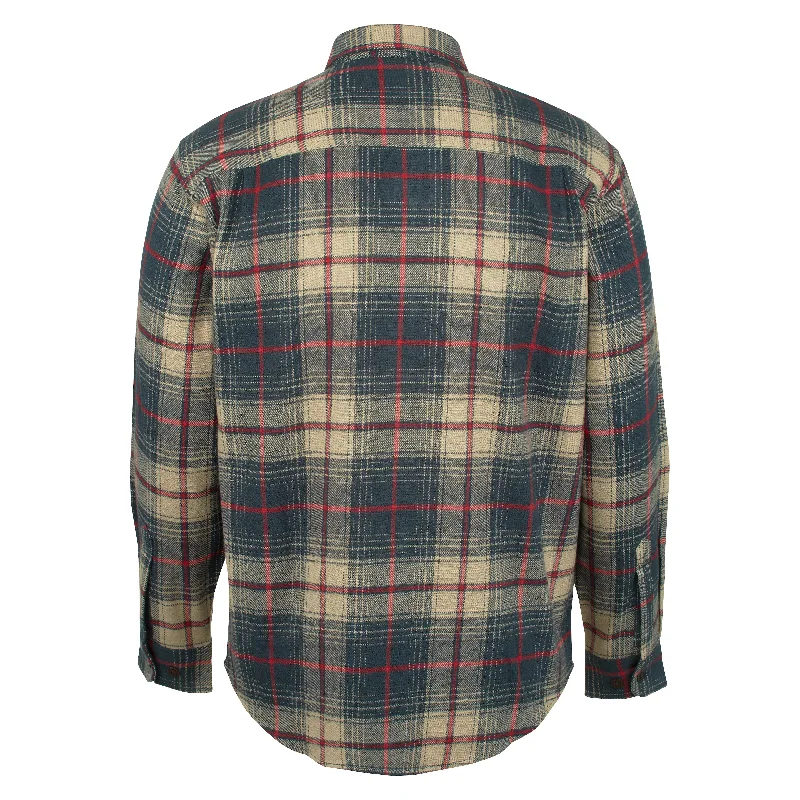 Wolverine Men's Glacier Heavyweight Long Sleeve Flannel Shirt