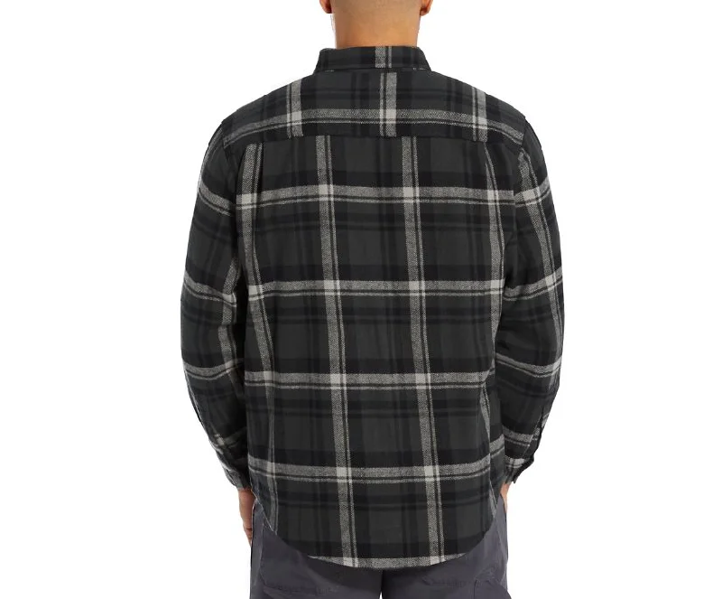 Wolverine Men's Glacier Heavyweight Long Sleeve Flannel Shirt