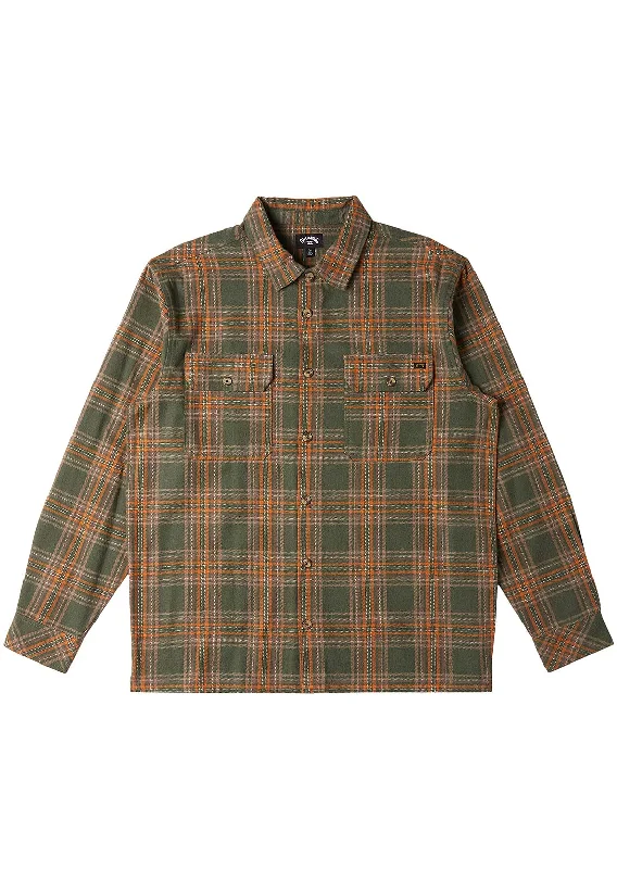 Billabong Men's Offshore Flannel Button Up Shirt