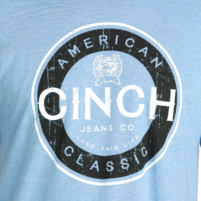 Men's Light Blue Cinch Classic Tee