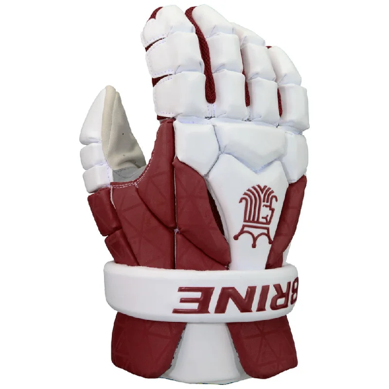 Maroon and White / 12 inch