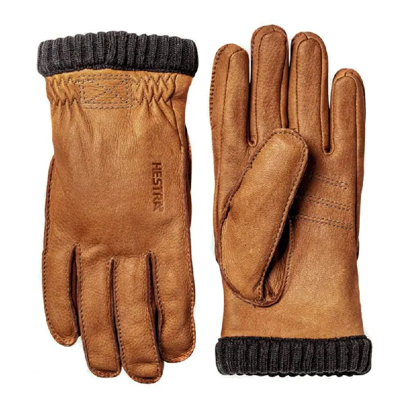 Hestra Deerskin Primaloft Rib Gloves Cork