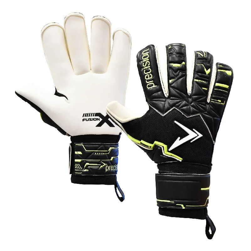 Precision Unisex Adult Fusion X Pro Giga Roll Finger Goalkeeper Gloves