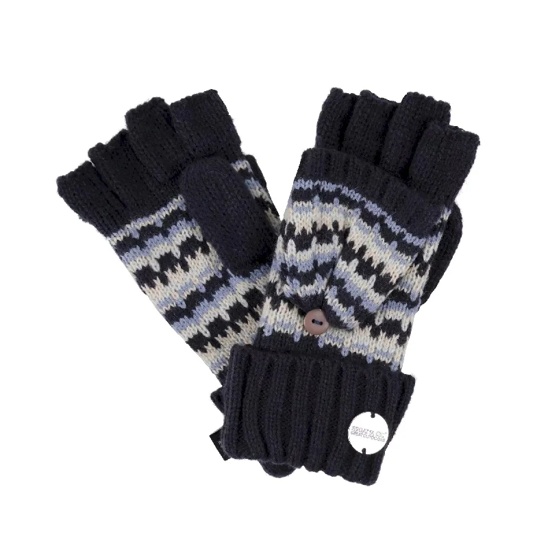 Regatta Childrens/Kids Baneberry Knitted Fingerless Gloves