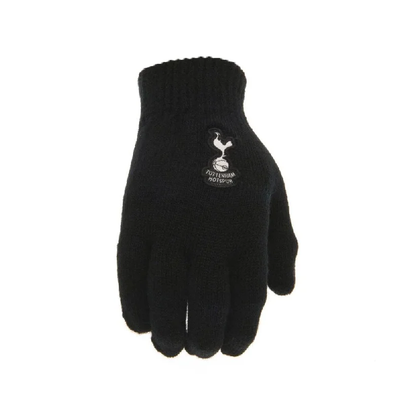 Tottenham Hotspur FC Childrens/Kids Knitted Crest Gloves