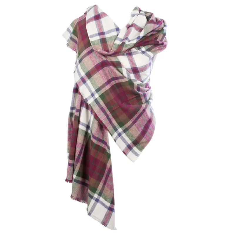 Brushed Tartan Cotton Scarf Macduff Dress