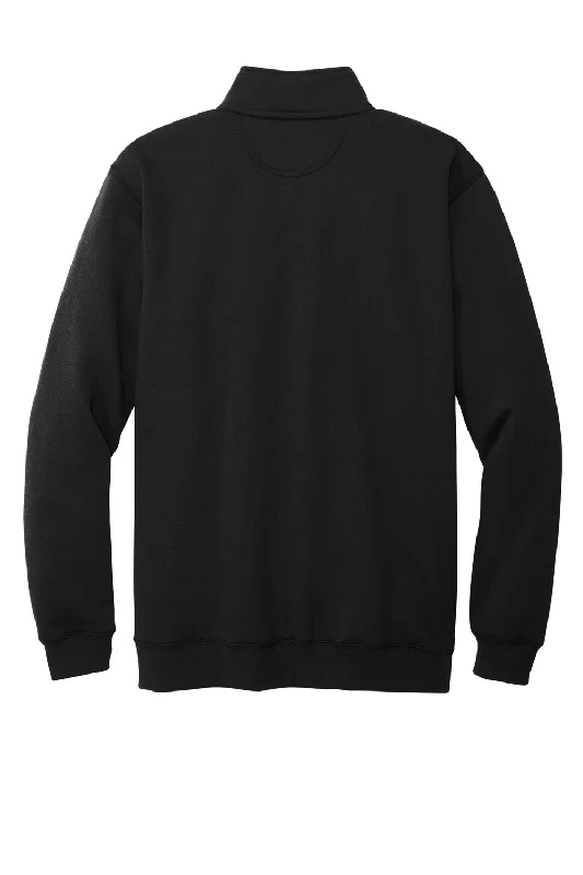 Carhartt Mens 1/4 Zip Sweatshirt - Black