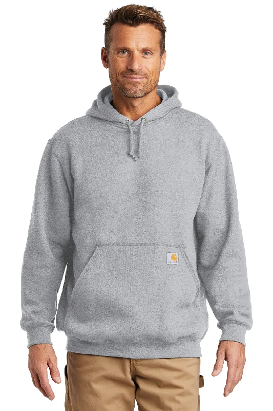 Carhartt Mens Hooded Sweatshirt Hoodie - Heather Grey