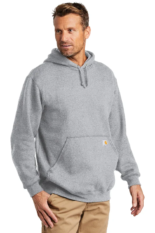 Carhartt Mens Hooded Sweatshirt Hoodie - Heather Grey