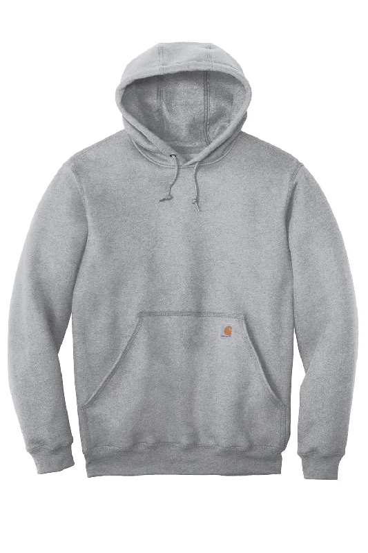 Carhartt Mens Hooded Sweatshirt Hoodie - Heather Grey