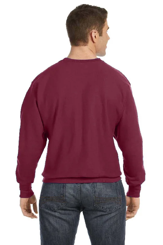 Champion Mens Shrink Resistant Crewneck Sweatshirt - Cardinal Red