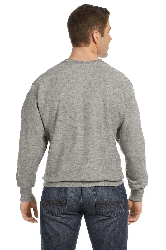 Champion Mens Shrink Resistant Crewneck Sweatshirt - Oxford Grey