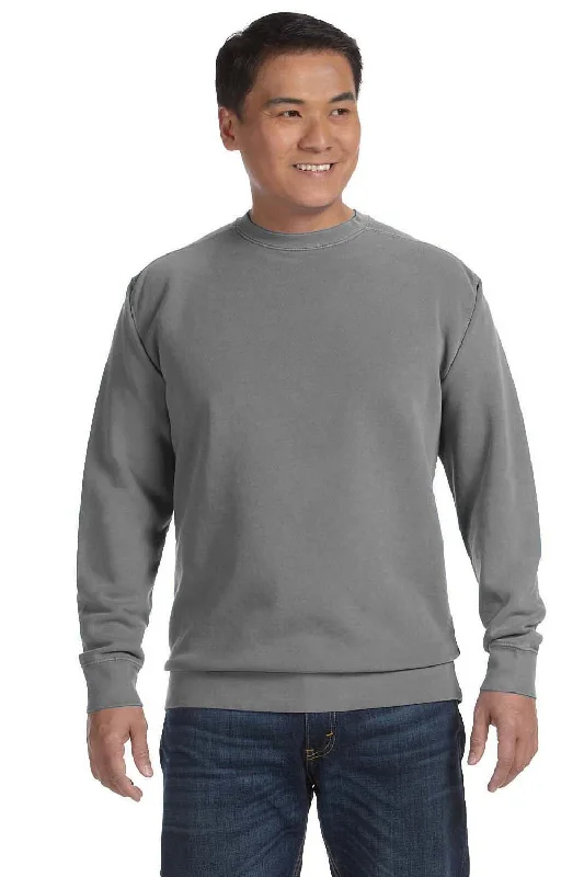 Comfort Colors Mens Crewneck Sweatshirt - Grey