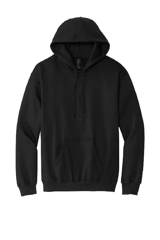 Gildan Mens Softstyle Hooded Sweatshirt Hoodie - Black