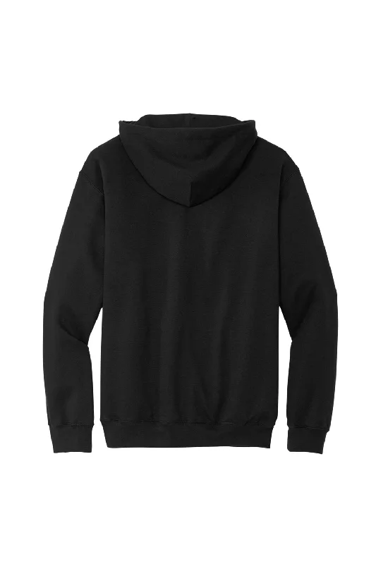 Gildan Mens Softstyle Hooded Sweatshirt Hoodie - Black