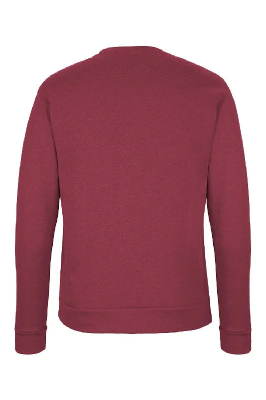 Next Level Mens PCH Crewneck Sweatshirt - Heather Cardinal Red