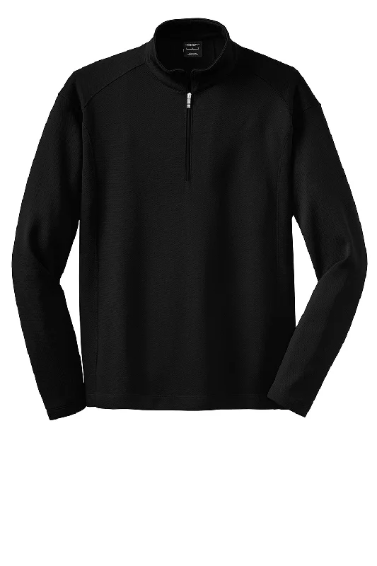 Nike Mens 1/4 Zip Sweatshirt - Black