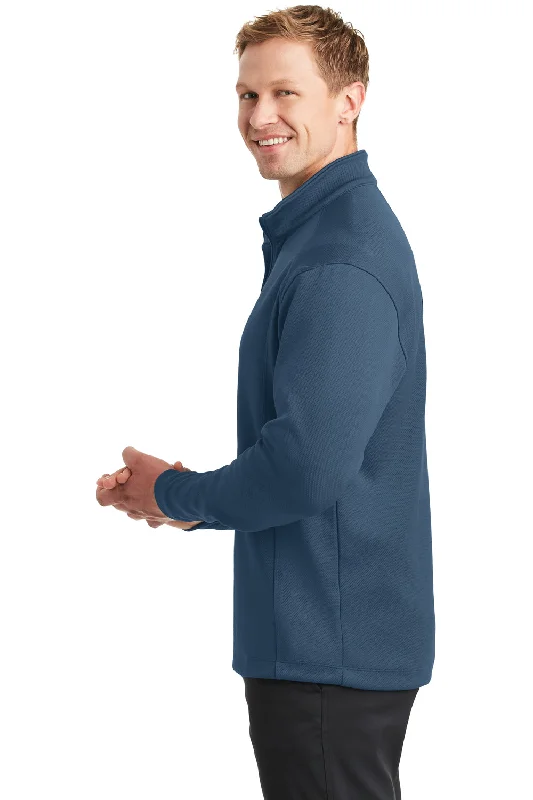 Nike Mens 1/4 Zip Sweatshirt - Starlight Blue