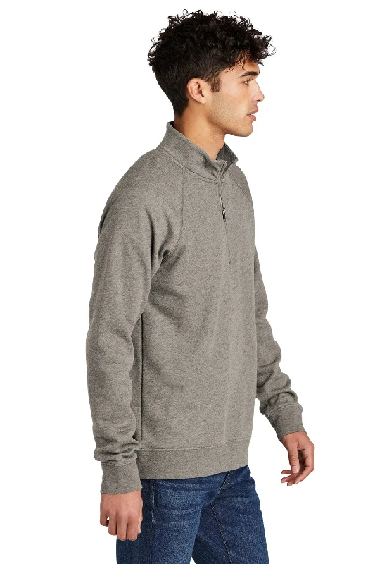 Sport-Tek Mens Drive Fleece 1/4 Zip Sweatshirt - Heather Vintage Grey