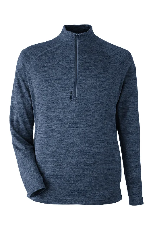 Spyder Mens Mission 1/4 Zip Sweatshirt - Frontier Blue