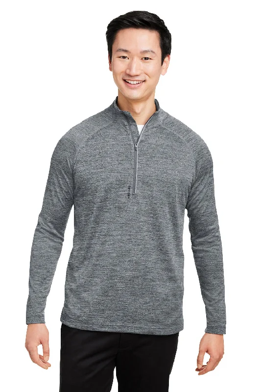 Spyder Mens Mission 1/4 Zip Sweatshirt - Polar Grey