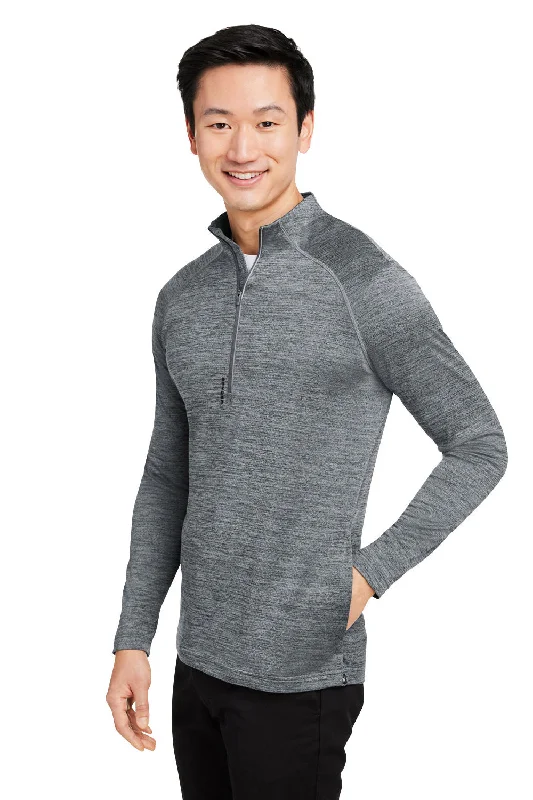 Spyder Mens Mission 1/4 Zip Sweatshirt - Polar Grey