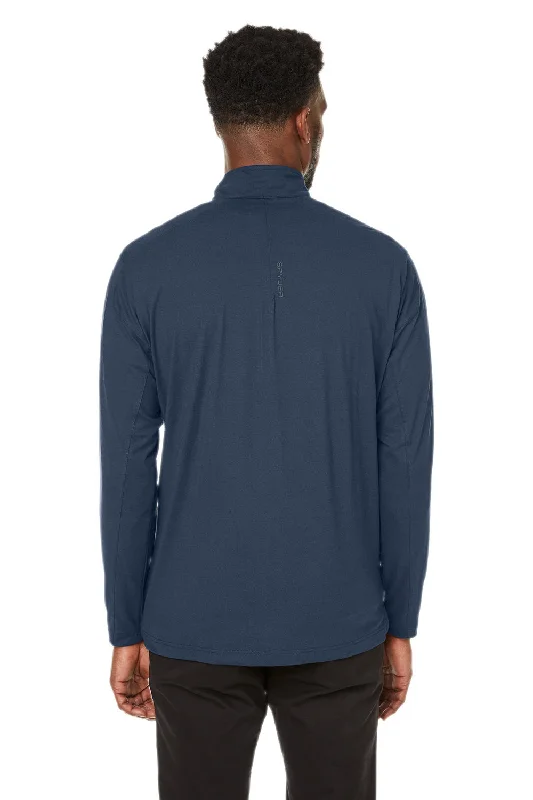 Spyder Mens Spyre UV Protection 1/4 Zip Sweatshirt - Frontier Blue Frost