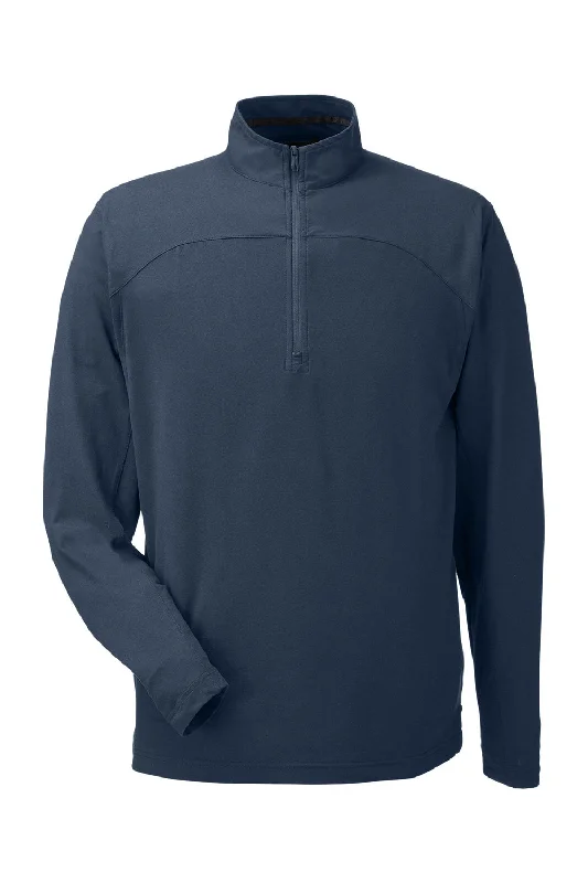 Spyder Mens Spyre UV Protection 1/4 Zip Sweatshirt - Frontier Blue Frost