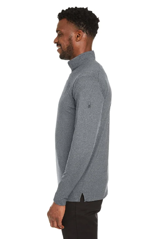 Spyder Mens Spyre UV Protection 1/4 Zip Sweatshirt - Polar Grey Frost