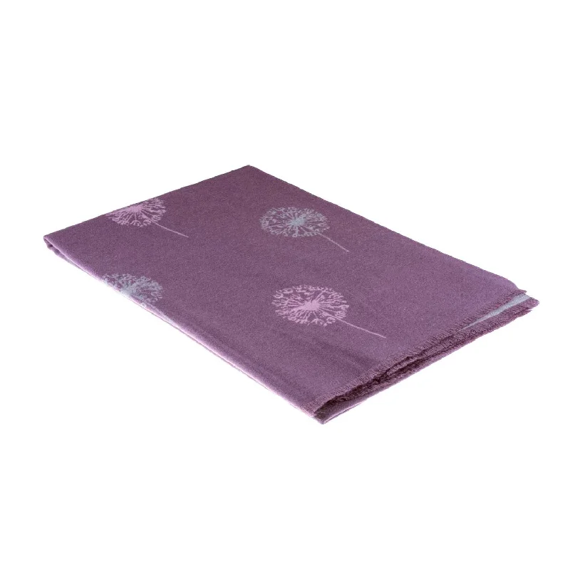 Super Soft Allium Scarf Light Purple