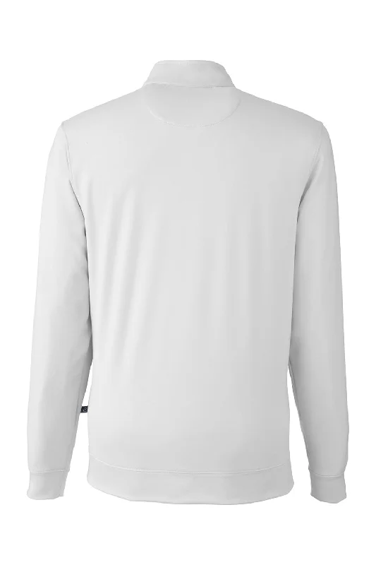 Swannies Golf Mens McKinnon 1/4 Zip Sweatshirt - Glacier Grey