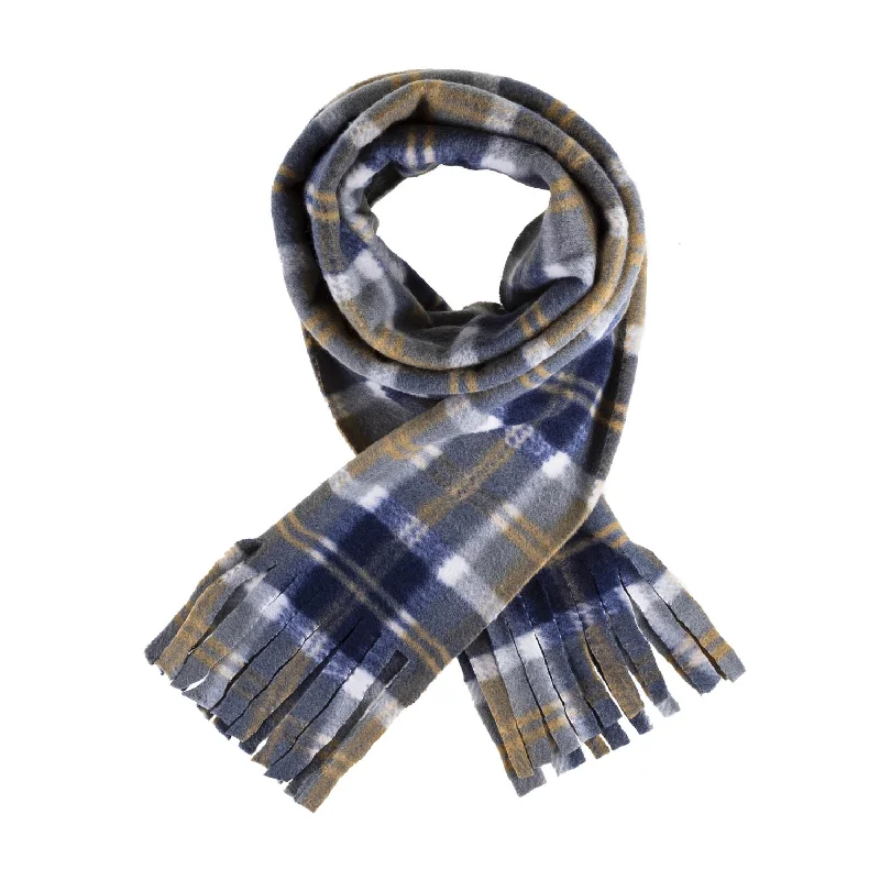 Tartan Soft Touch Scarf Bannockbane Silver